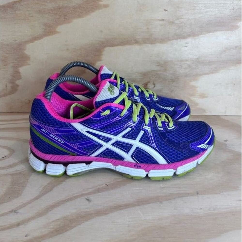 Asics - GT-2000 - Running Shoes - Purple/Pink - Women's - 8 - T2K7N